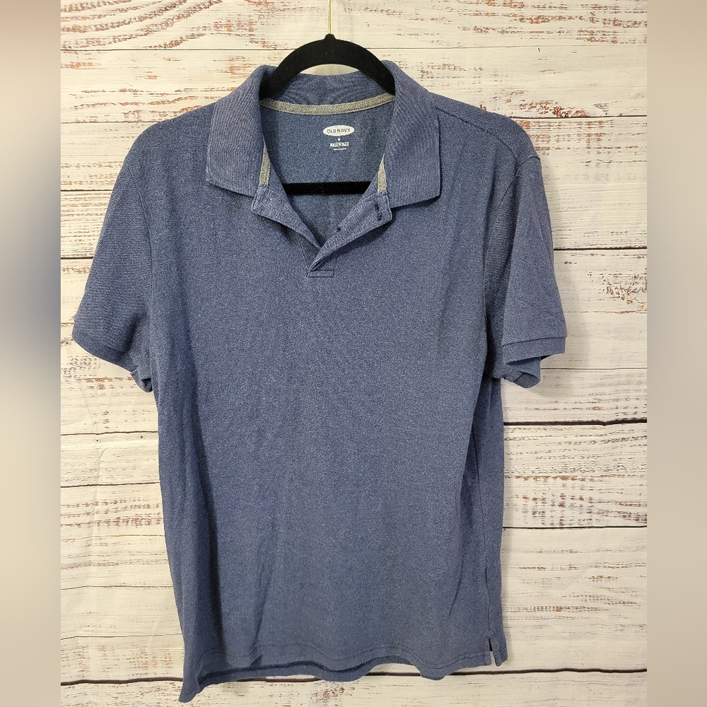 Old Navy Mens M Blue Polo